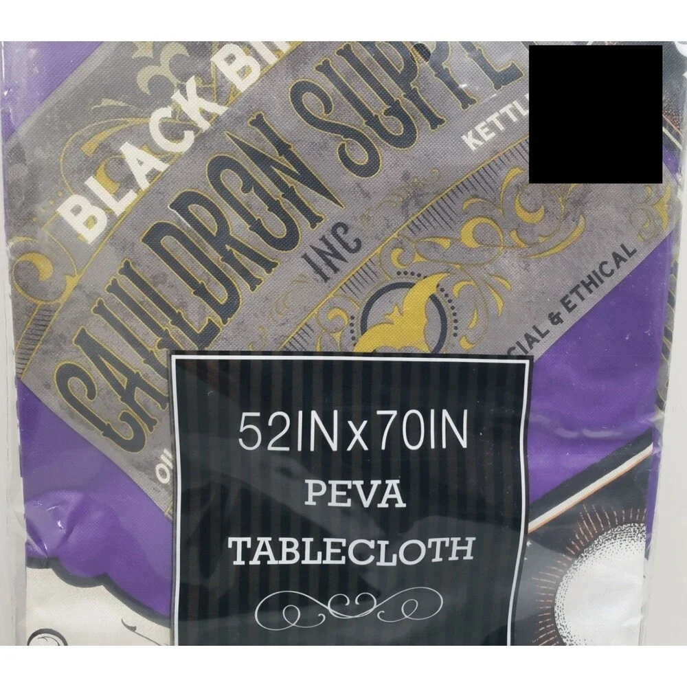 Peva Vinyl Flannel Back Tablecloth,52